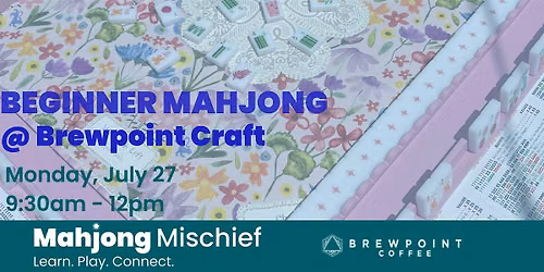 Beginner Mahjong at Brewpoint