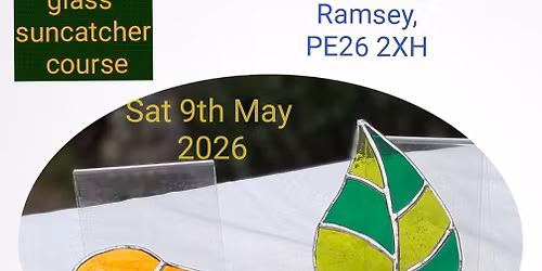 Copper Foil Stained Glass Suncatcher Course Beginner 