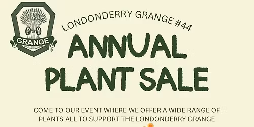  Annual Plant Sale