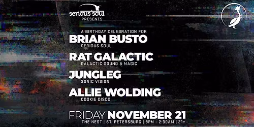 BRIAN BUSTO, RAT GALACTIC, JUNGLEG, ALLIE WOLDING at THE NEST