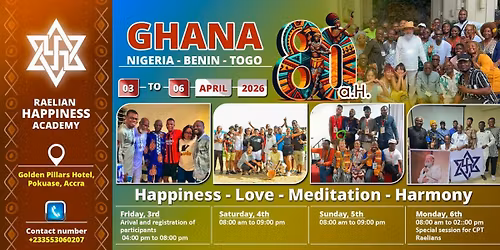 Ghana Raelian movement Mini Sermina. 