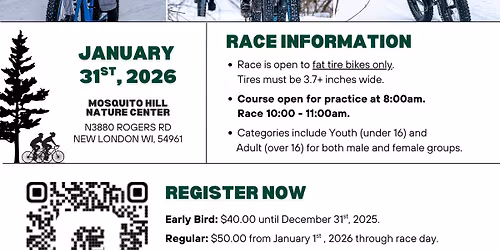 Bike the Hill 2026 - Fat Tike Bike Race