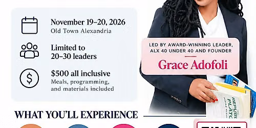 Leadership Incubator Weekend, hosted by Shifting Waters Leadership Institu