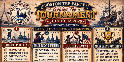 Boston Tee Party - Golden Tee Tournament
