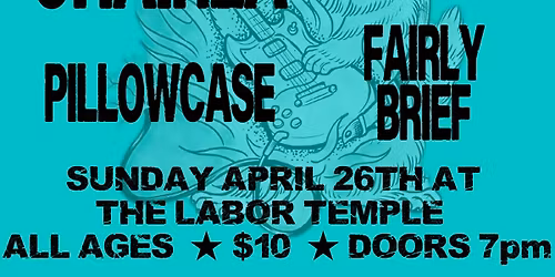 Local Compilation Release Show w\/ Chairea \/\/ Prints \/\/ pillowcase \/\/ Fairly Brief