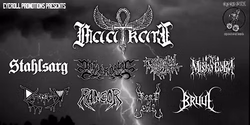Eyeroll Promotions All Dayer! Feat: Maatkare - Stahlsarg - Napierdala\u0107 + more!