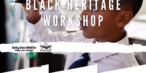 UDM Summertime Events - Young People's Black History Workshop