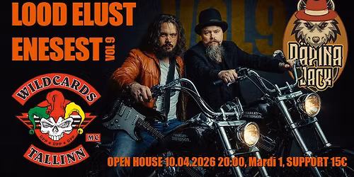 Open house: "Lood elust enesest vol. 9. R\u00e4pina Jack"