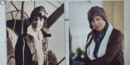 Amelia Earhart & her Cousin