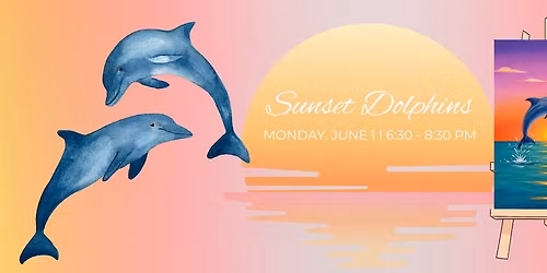 Sunset Dolphins