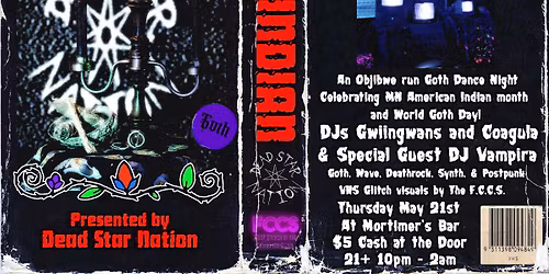DSN Presents: Bad Indian feat DJ Vampira (Happy Native American Heritage Month & World Goth Day!)