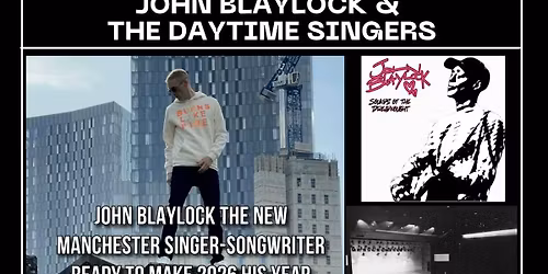 John Blaylock Album Launch with The Daytime Singers
