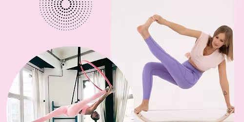 Aerial Hoop & Slackboard Yoga