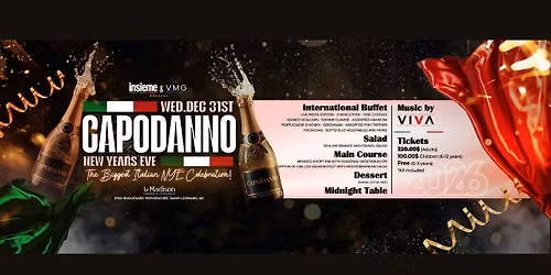 CAPODANNO-New Years Eve Celebration