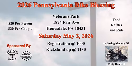 2026 Pennsylvania Bike Blessing