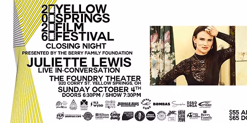 YSFF Closing Night: IN CONVERSATION with JULIETTE LEWIS