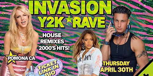 CARNAVAL X INVASION NIGHTCLUB SPECIAL EVENT Y2K RAVE