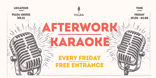 AFTERWORK KARAOKE \ud83c\udfa4 | YOLKA