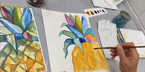 Painted Pineapple with JennyBHawaii - Market City