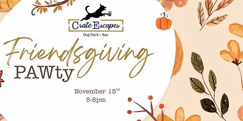 Friendsgiving PAWty at the Dog Bar