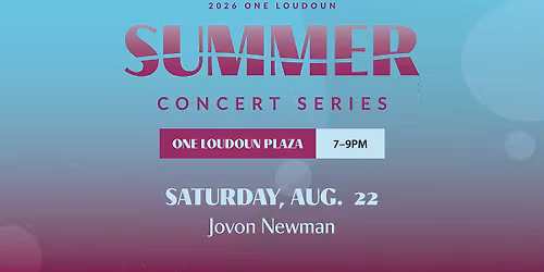 Summer Concert Series - Jovon Newman