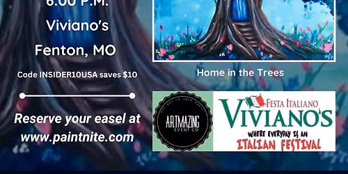 11\/03\/2026 Home in the Trees Paint Nite at Viviano\u2019s in Fenton, MO