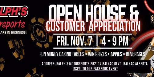 Open House & Customer Appreciation Event