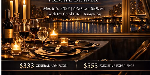 FinTech Friday Private Dinner