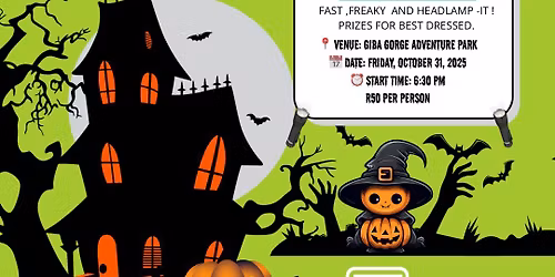 Halloween Trail Run & walk