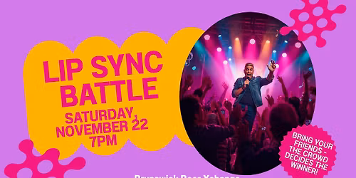 Lip Sync Battle at Brunswick Beer Xchange!