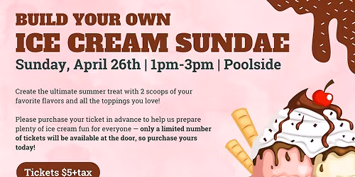 Build Your Own Ice Cream Sundae