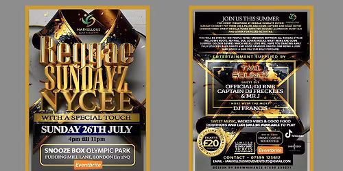 Reggae Sundayz Nycee