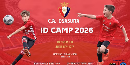 CA Osasuna ID Camp Denver, CO 2026