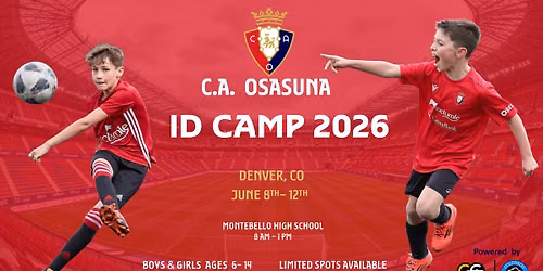 CA Osasuna ID Camp Denver, CO 2026