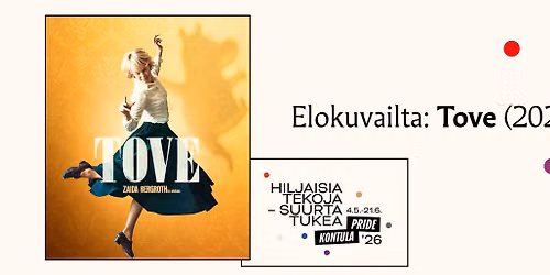 Elokuvailta Mikaelinkirkolla: Tove (2020) + vieraana k\u00e4sikirjoittaja Eeva Putro