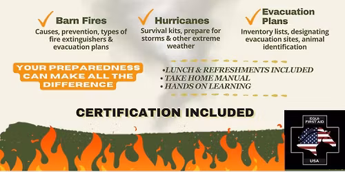 Disaster Planning & Emergency Preparedness Class