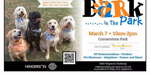 Bark in the Park 2026