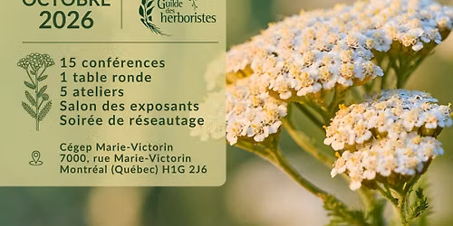 Colloque sur les plantes m\u00e9dicinales 2026