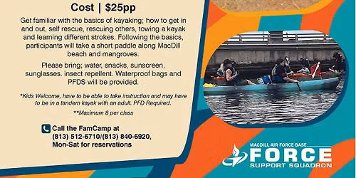 Kayaking Course