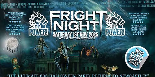 The Power Halloween! \ud83d\udc7b "FRIGHT NIGHT!" \ud83d\udc7b Wylam Brewery