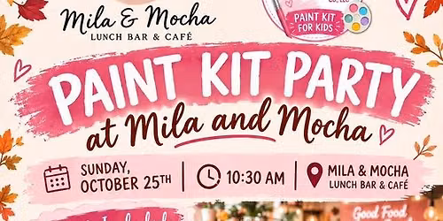 Fall Paint Party Kids!