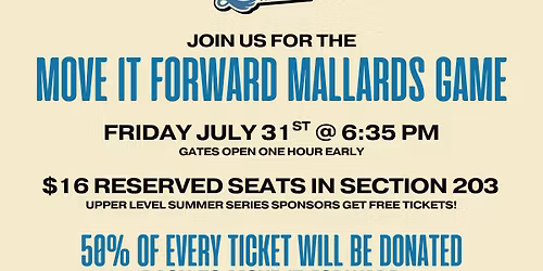 Move It Forward Mallards Game