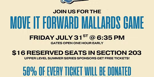 Move It Forward Mallards Game