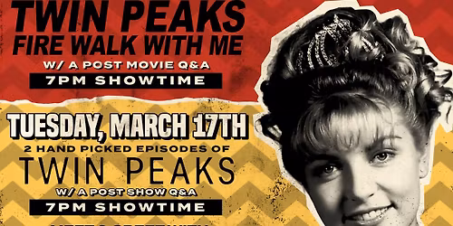 An Evening w\/ Laura Palmer (Sheryl Lee) @ Music Box