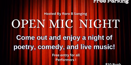 Friday Open mic Night
