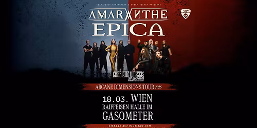 AMARANTHE & EPICA | Arcane Dimensions Tour | Wien