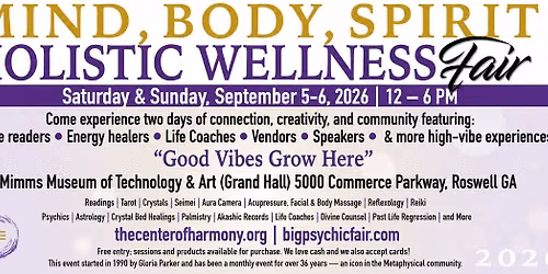 A Psychic & Wellness Event
