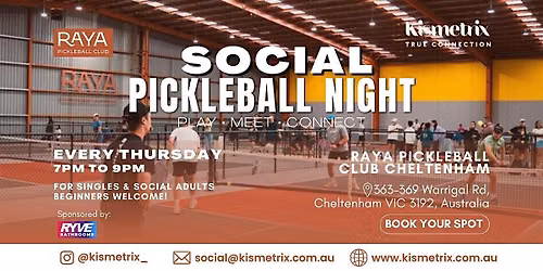 Sep 24 | Thursday Evening Pickleball for Singles Age 50+ | Cheltenham