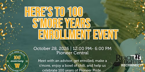Spring Enrollment Event | Here's to 100 S'more Years! 