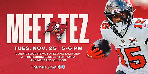 Meet Tez Johnson at Florida Blue